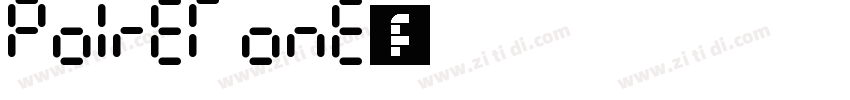 poiret one字体下载字体转换